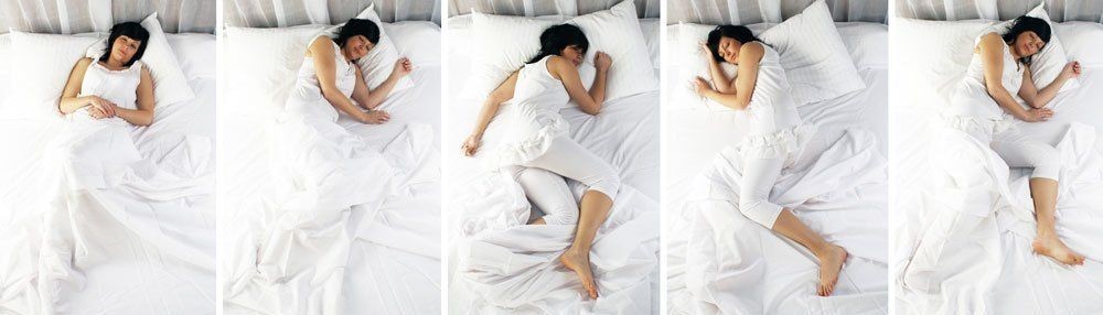 Finding the right sleeping position may help alleviate hip pain at night