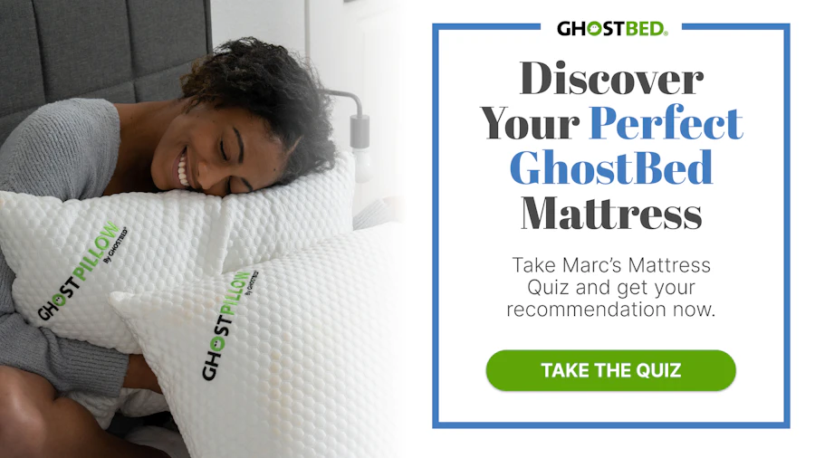 Get your mattress recommendation with our quiz